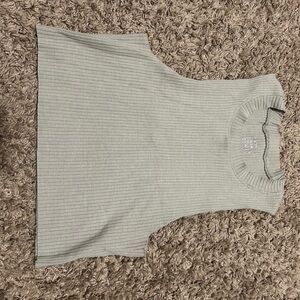 Sage green aerie ribbed tank
